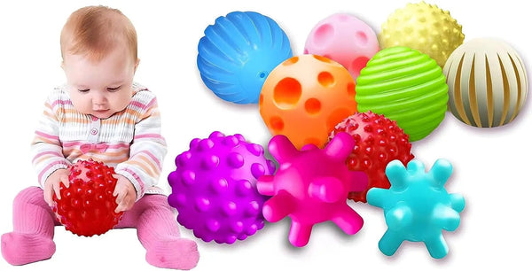 Planet Gates Sensory Balls for Baby Sensory Baby Toys 1 2 Years Old Activity Textured Multi Soft Ball Montessori Toys for Babies 6-12 Months