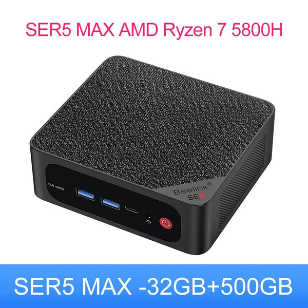 Planet Gates SER5 Max 32G500G / us / CHINA Beelink Mini PC SER5 Max AMD Ryzen 7 5800H DDR4 16G 500G NVME SSD 32G 500G SER5 Pro 32G 1T WiFi6 4K Type-C Gaming Mini Computer