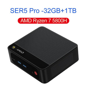 Planet Gates SER5 Pro 32G1T / AMD R7 5800H / us | belgium Beelink Ryzen 7 5800H SER5 Pro Max Mini PC AMD DDR4 16GB RAM 500GB NVME SSD Support WiFi6 4K HD Triple Screen Desktop Computer