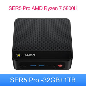 Planet Gates Ser5 Pro 32G1T / UK / belgium Beelink Mini PC SER5 Max AMD Ryzen 7 5800H DDR4 16G 500G NVME SSD 32G 500G SER5 Pro 32G 1T WiFi6 4K Type-C Gaming Mini Computer