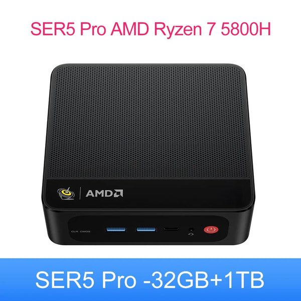 Planet Gates Ser5 Pro 32G1T / UK / belgium Beelink Mini PC SER5 Max AMD Ryzen 7 5800H DDR4 16G 500G NVME SSD 32G 500G SER5 Pro 32G 1T WiFi6 4K Type-C Gaming Mini Computer