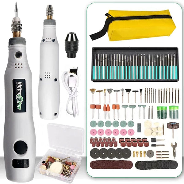 Planet Gates Set 1 24PCS 3 Speed USB Cordless Rotary Tool Dremel DIY Mini Drill Engraving Pen Electric USB Mini Wireless Drill With Accessories Set