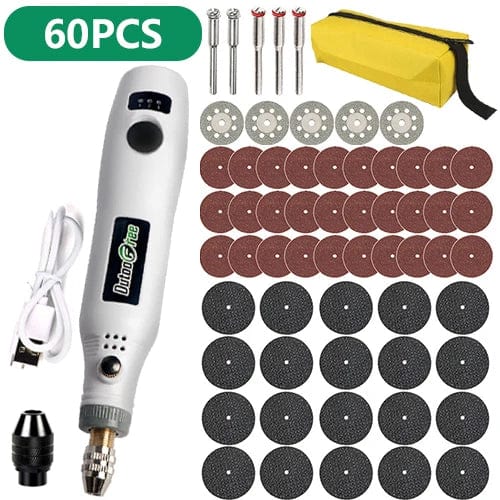 Planet Gates Set 1 24PCS 3 Speed USB Cordless Rotary Tool Dremel DIY Mini Drill Engraving Pen Electric USB Mini Wireless Drill With Accessories Set