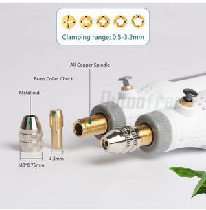 Planet Gates Set 1 24PCS 3 Speed USB Cordless Rotary Tool Dremel DIY Mini Drill Engraving Pen Electric USB Mini Wireless Drill With Accessories Set