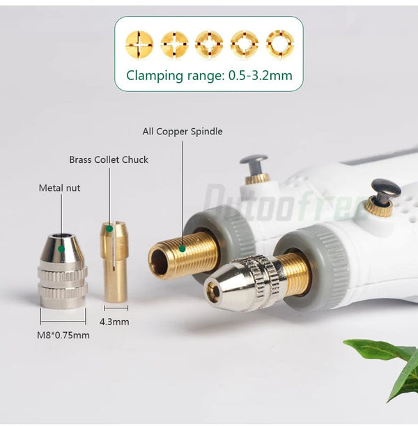 Planet Gates Set 1 24PCS 3 Speed USB Cordless Rotary Tool Dremel DIY Mini Drill Engraving Pen Electric USB Mini Wireless Drill With Accessories Set