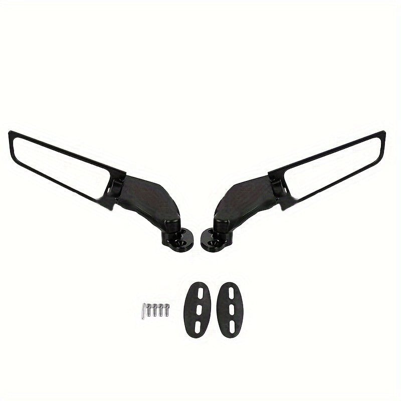 Planet Gates Set 1set Motorcycle Modified Universal Fixed Wind Wing Rearview MirrorSpoiler For Kawasaki For Yamaha For Honda For Ducati