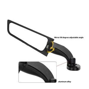 Planet Gates Set 1set Motorcycle Modified Universal Fixed Wind Wing Rearview MirrorSpoiler For Kawasaki For Yamaha For Honda For Ducati