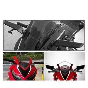Planet Gates Set 1set Motorcycle Modified Universal Fixed Wind Wing Rearview MirrorSpoiler For Kawasaki For Yamaha For Honda For Ducati