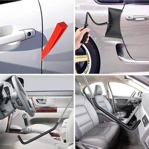 Planet Gates Set 3 New Car Tool Kit Door Open Grabber Lockout Lock Pick Set Long Range Reach Hooking Key Lost In Truck Air Wedge Bag Pump Auto Tool