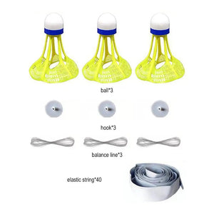 Planet Gates set / China Portable Badminton Trainer Badminton Practice Robot Self-study Training Rebound Badminton Tool Professional Shuttlecock Supplies