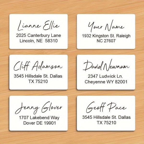 Planet Gates Set, Custom-Crafted Address Labels Transparent Waterproof For Sophisticated Correspondence And Event Mailings, These Personalized Stickers Offer Strong Adhesion And Resilience Against Weather Conditions