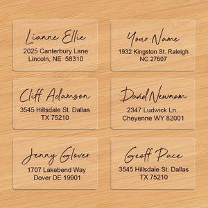 Planet Gates Set, Custom-Crafted Address Labels Transparent Waterproof For Sophisticated Correspondence And Event Mailings, These Personalized Stickers Offer Strong Adhesion And Resilience Against Weather Conditions
