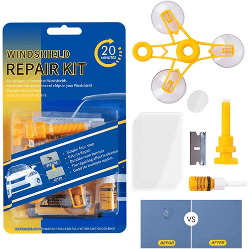 Planet Gates Set of 1, New Auto Windshield Repair Kit Car Windshield Crack Repair Tool With Windshield Repair Resin (Set Of 1, New)