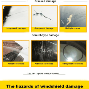 Planet Gates Set of 1, New Auto Windshield Repair Kit Car Windshield Crack Repair Tool With Windshield Repair Resin (Set Of 1, New)