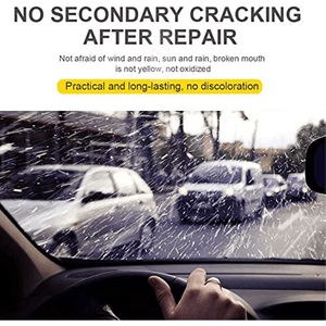 Planet Gates Set of 1, New Auto Windshield Repair Kit Car Windshield Crack Repair Tool With Windshield Repair Resin (Set Of 1, New)