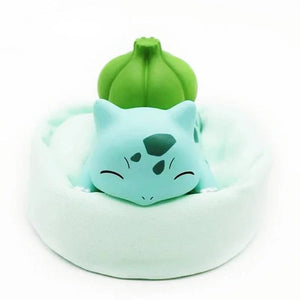 Planet Gates Set of 6Pcs / NO BOX Pokemon Model Kit Anime Characters Figure Starry Dream Pikachu Bulbasaur Series Car Interior Hand Sleeping Position Toys Gifts