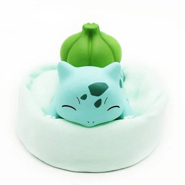 Planet Gates Set of 6Pcs / NO BOX Pokemon Model Kit Anime Characters Figure Starry Dream Pikachu Bulbasaur Series Car Interior Hand Sleeping Position Toys Gifts