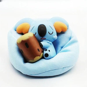 Planet Gates Set of 6Pcs / NO BOX Pokemon Model Kit Anime Characters Figure Starry Dream Pikachu Bulbasaur Series Car Interior Hand Sleeping Position Toys Gifts