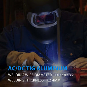 Planet Gates Set1 no helmet / 220V / spain HITBOX AC/DC Aluminium Tig Welding Machine HBT250P HF TIG/MMA ARC Stick Welder with Pulse Argon Welding IGBT Inverter 2T/4T