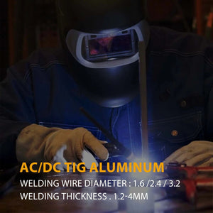 Planet Gates Set1 no helmet / 220V / spain HITBOX AC/DC Aluminium Tig Welding Machine HBT250P HF TIG/MMA ARC Stick Welder with Pulse Argon Welding IGBT Inverter 2T/4T