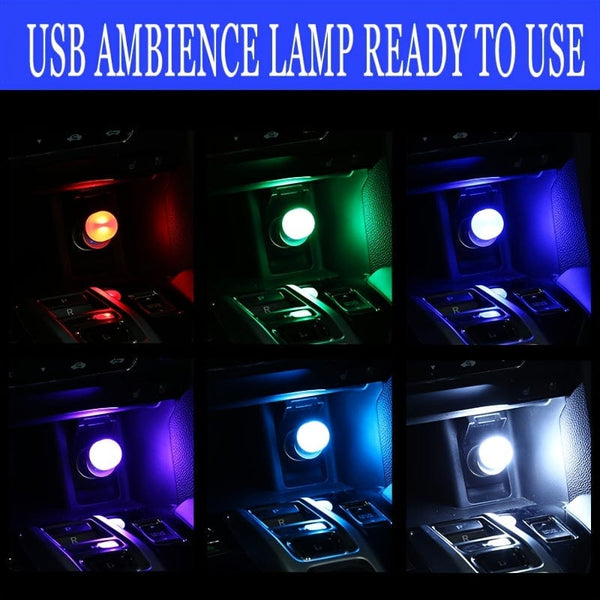 Planet Gates Seven Colors Voice-Activated Color-Changing Music-Synced Ambient Light - Create a Magical Atmosphere with a Touch!