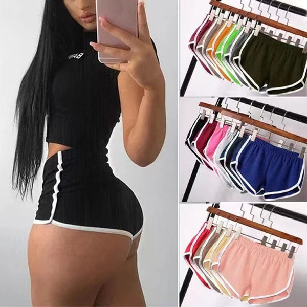 Planet Gates Sexy Yoga Shorts Sports Shorts Women Summer Anti Emptied Skinny Shorts Casual Lady Elastic Waist Beach Short Pants Gym Clothing