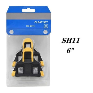 Planet Gates SH11 Shimano SPDSL Road Bike Pedal Cleat SH11 SH10 SH12 Self-locking Pedals Cleats Bicycle Clip for R540 R550 R8000 Original Parts