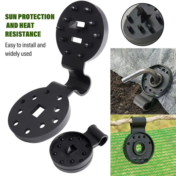 Planet Gates Shade Cloth Clips Plastic Clips Outdoor Net Clip Camping Garden Tool Garden Buildings Fence Clamps Net Fix Clamp Awning Hook