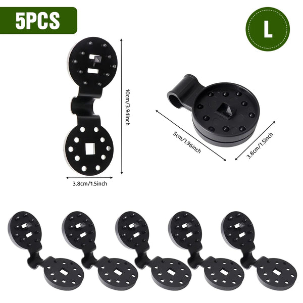 Planet Gates Shade Cloth Clips Plastic Clips Outdoor Net Clip Camping Garden Tool Garden Buildings Fence Clamps Net Fix Clamp Awning Hook