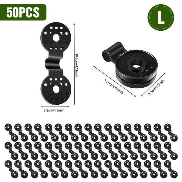 Planet Gates Shade Cloth Clips Plastic Clips Outdoor Net Clip Camping Garden Tool Garden Buildings Fence Clamps Net Fix Clamp Awning Hook