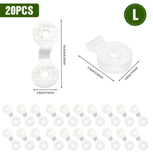 Planet Gates Shade Cloth Clips Plastic Clips Outdoor Net Clip Camping Garden Tool Garden Buildings Fence Clamps Net Fix Clamp Awning Hook