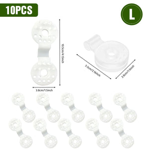 Planet Gates Shade Cloth Clips Plastic Clips Outdoor Net Clip Camping Garden Tool Garden Buildings Fence Clamps Net Fix Clamp Awning Hook