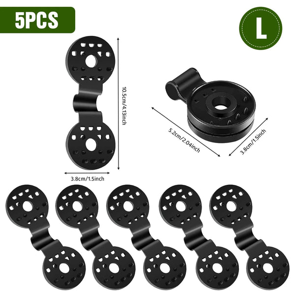 Planet Gates Shade Cloth Clips Plastic Clips Outdoor Net Clip Camping Garden Tool Garden Buildings Fence Clamps Net Fix Clamp Awning Hook