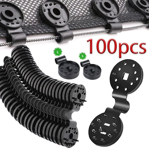 Planet Gates Shade Cloth Clips Plastic Clips Outdoor Net Clip Camping Garden Tool Garden Buildings Fence Clamps Net Fix Clamp Awning Hook