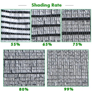 Planet Gates shading rate 99 / 5x6m / CHINA Shading 55~99% Aluminum Foil Sunshade Net Silvery Anti-UV Awning Fence Privacy Screen Garden Sun Shade Mesh Car Sun Shed Canopy
