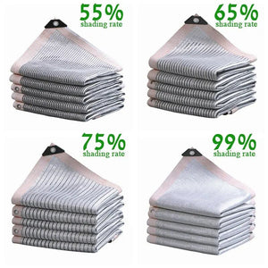 Planet Gates shading rate 99 / 5x6m / CHINA Shading 55~99% Aluminum Foil Sunshade Net Silvery Anti-UV Awning Fence Privacy Screen Garden Sun Shade Mesh Car Sun Shed Canopy