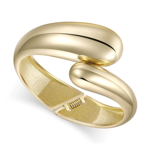 Planet Gates SHANGZHIHUA European and American Trend New Metal Geometric Design Open Bracelet for Women Fashion High Jewelry Accessories