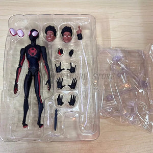 Planet Gates SHF Spider-Man Across the Spiderverse Miles Morales Action Figure PVC Collectible Model 15cm Marvel CT Spiderman Figurine Toys