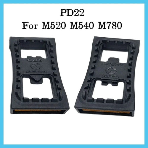 Planet Gates SHIMANO SM-PD22 SPD Cleat Flat Mountain Bike Pedal Bicycle PD-22 For M520 M540 M780 M980 Clipless MTB Pedals PD22