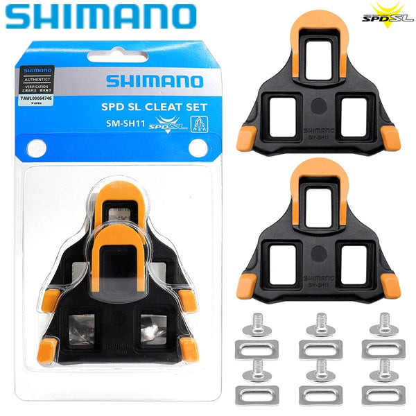 Planet Gates Shimano SPDSL Road Bike Pedal Cleat SH11 SH10 SH12 Self-locking Pedals Cleats Bicycle Clip for R540 R550 R8000 Original Parts