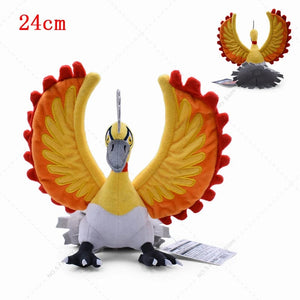 Planet Gates Shiny Ho Oh 18 Styles Shiny Charizard Plush Toys Pokemon Mega Evolution X & Y Charizard Soft Stuffed Animals Toy Doll Gift for Children Kids