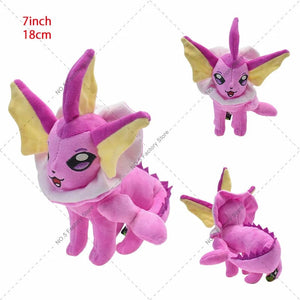 Planet Gates Shiny Vaporeon 14 Style Standing Eevee Plush Toy Pokemon Shiny Umbreon Vaporeon Jolteon Flareon Espeon Leafeon Stuffed Doll Peluche Gift
