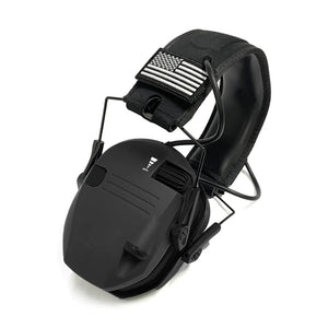 Planet Gates Shooting Hearing Protection Electronic Tactical Headset Noise Cancelling Active Hunting Earmuffs NRR23dB With Bag