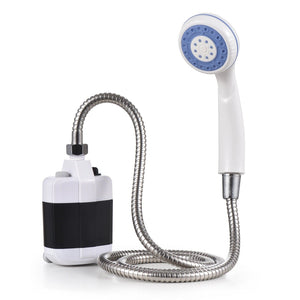 Planet Gates Shower Head Portable Camping Shower Outdoor USB Rechargeable Electric Shower Pump for Camping Car Washing Gardening Pet Cleaning