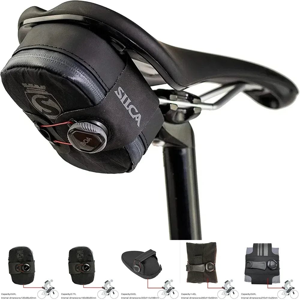 Planet Gates Silca  BOA MATTONE  Waterproof YKK Zipper Frame bag Saddle Top Tube Handleba bag