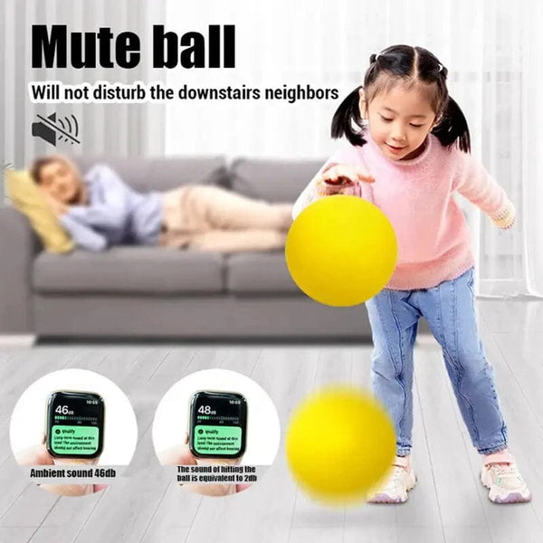 Planet Gates Silent basketball Size 7 Squeezable Mute Bouncing Basketball Indoor Silent Ball Foam Basketball 24cm Bounce Football Sports Toys