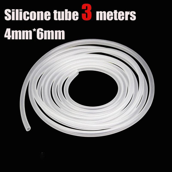 Planet Gates Silicone 3 meters aquarium CO2 system equipment accessories CO2 oil resistant high pressure fish tank special pipe PU pipe inner diameter 4-6mm