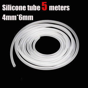 Planet Gates Silicone 5 meters aquarium CO2 system equipment accessories CO2 oil resistant high pressure fish tank special pipe PU pipe inner diameter 4-6mm