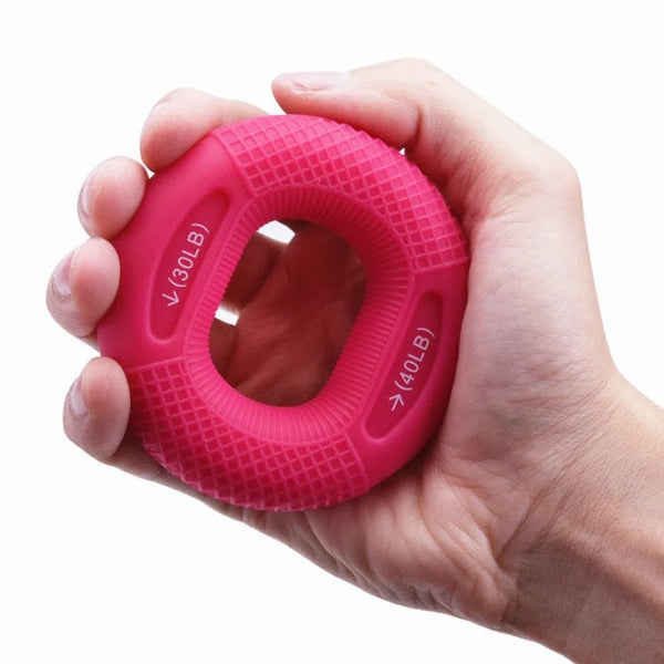 Planet Gates Silicone Adjustable Hand Grip Finger Trainer Exercise Carpal Expander Muscle Workout Exercise Gym Fitness Hand Grip Strengthener