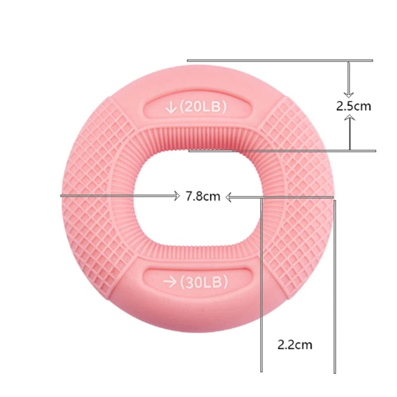Planet Gates Silicone Adjustable Hand Grip Finger Trainer Exercise Carpal Expander Muscle Workout Exercise Gym Fitness Hand Grip Strengthener